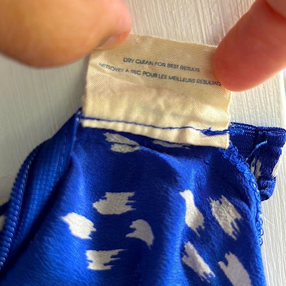 Anthropologie edme & esyllte Navy & White Top Size 0 - Picture 8 of 8